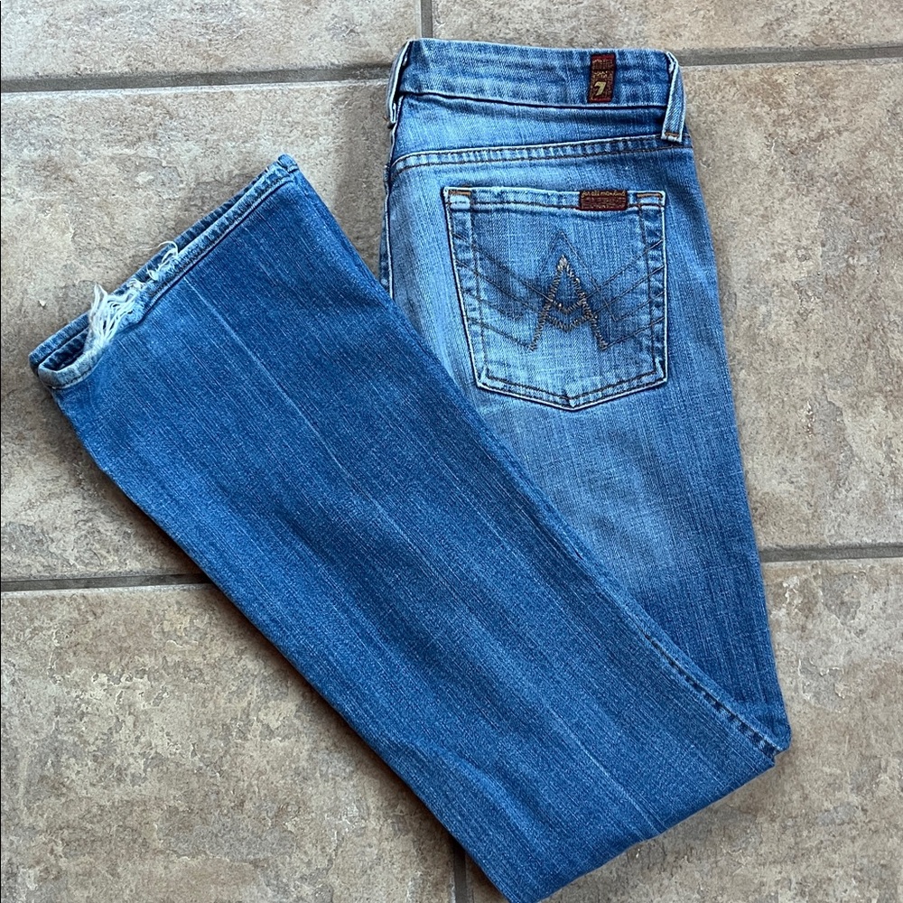 Classic 7 For All Mankind “A” Pocket Women's Jeans - Sz 27